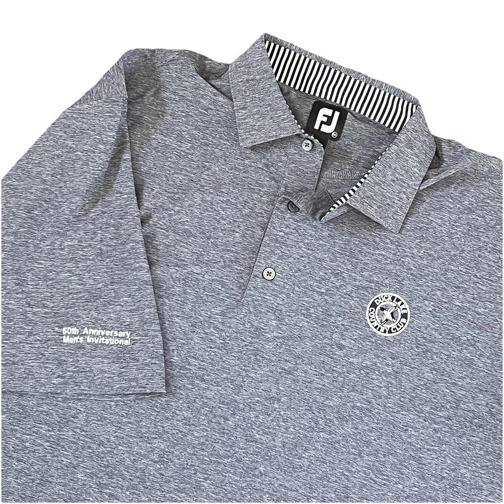 FootJoy FJ Duck Lake Michigan GC Golf Mens 2XL Performance Golfing Polo‎ Shirt